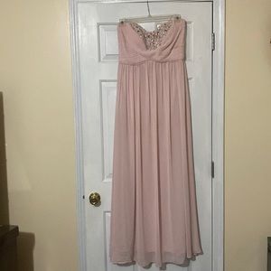 XSCAPE Size 12 peach dress.